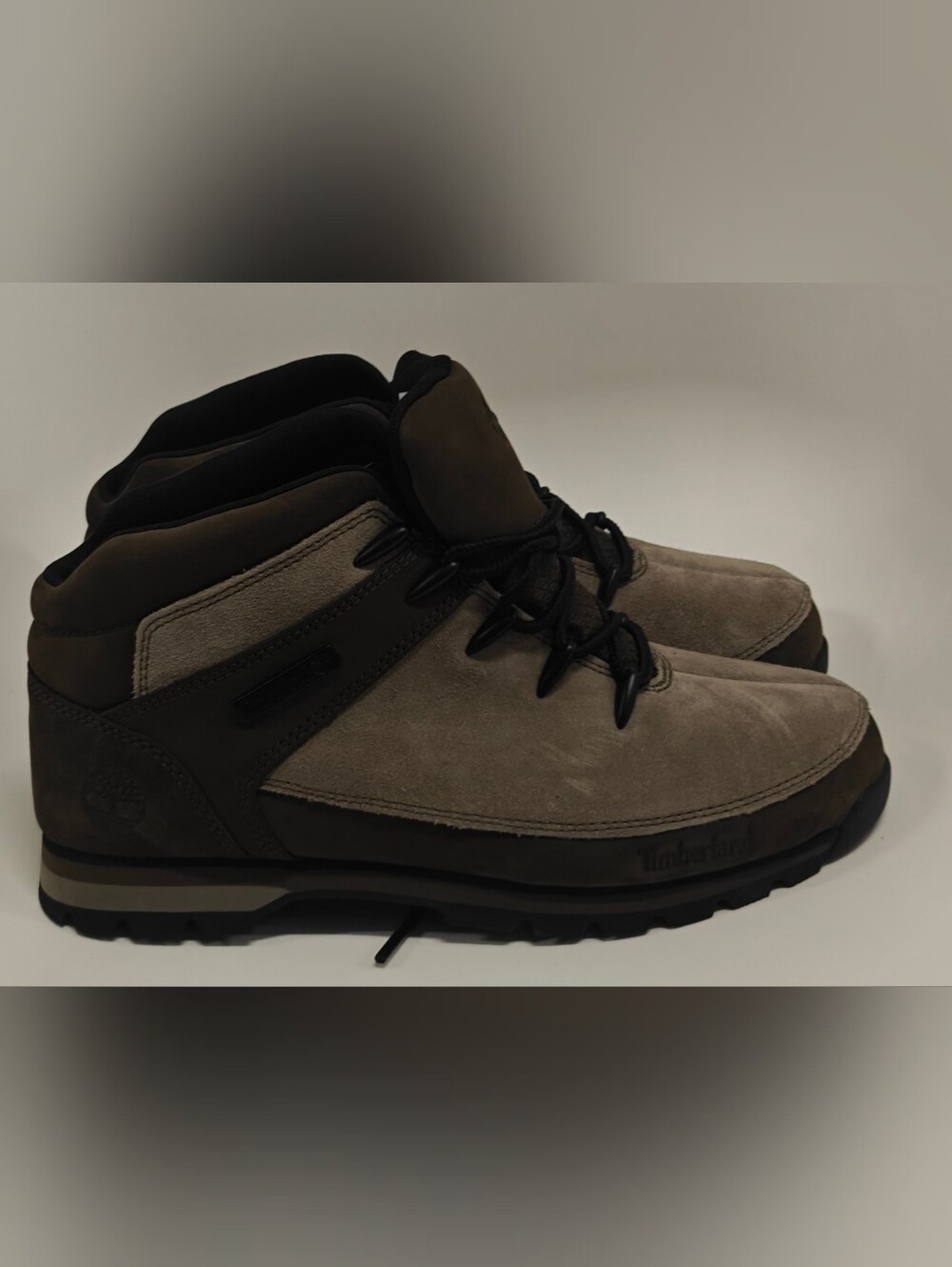 Timberland Euro Sprint Hiker Gray Mid Lace Boots Men’s 10.5